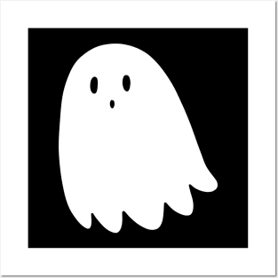 Simple Little Ghost Posters and Art